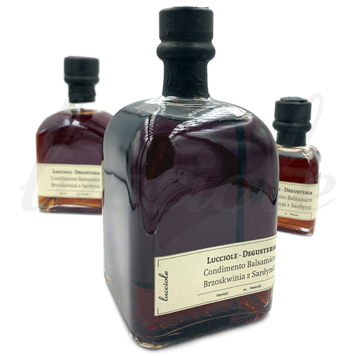 Ocet Balsamiczny `Condimento Balsamico Brzoskwinia z Sardynii`